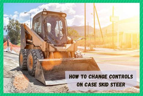 how to change control pattern on case skid steer|case skid steer control panel.